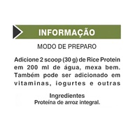 Rice Protein Proteína de Arroz Unilife 1kg Sabor Natural 5un + Porta Cápsulas - imagem 3