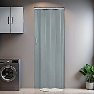 Porta Sanfonada PVC 210x125cm: Economize Espaço! - imagem 1