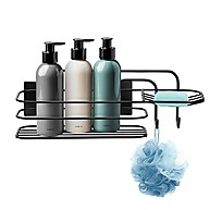 Porta Shampoo 3M Black: Organize Seu Banho! - imagem 1
