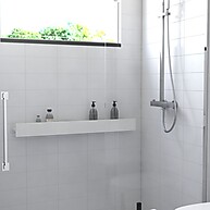 Porta Shampoo Linear 100cm – Elegância e Praticidade no Banheiro - imagem 1