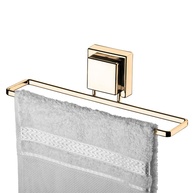 Porta Toalha Dourado Future: Elegância Sem Furos! - imagem 1