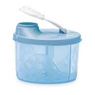 Adoleta Bebê Porta-Leite em Pó Azul Translúcido com Bico Dosador e 3 Compartimentos - imagem 3