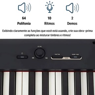 Piano Casio CDP-S110: Som e Portabilidade - imagem 2