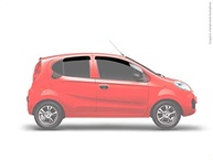 Calha de Chuva Ecoflex para Chery New QQ 2015-2020 4 Portas - Proteção e Estilo - imagem 3