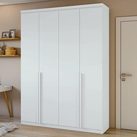 Guarda-Roupa Solteiro 4 Portas 2 Gavetas Alonzo – Design Moderno e Organização Inteligente - imagem 2