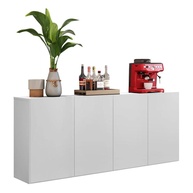 Aparador Buffet 4 Portas Veneza Multimóveis Branco - Design Moderno e Ampla Capacidade - imagem 1