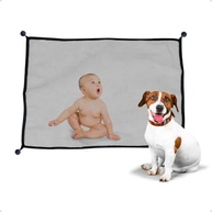 Tela de Proteção Petliz - Barreira de Segurança 80x72cm para Portas e Escadas | Ideal para Bebês, Crianças e Pets - imagem 2
