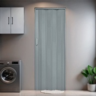 Portas Sanfonadas PVC 210x115cm: Kit 2 Unidades - imagem 1