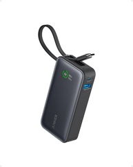 Anker Nano Power Bank 10.000mAh: Carregador Portátil 30W com Cabo USB-C Integrado para iPhone, MacBook e Mais - imagem 1