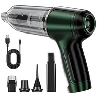 Mini Aspirador e Soprador Portátil 2 em 1: Potência e Versatilidade para Seu Dia a Dia (Verde) - imagem 2
