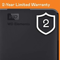 Western Digital WDBU6Y0020BBK Externo Portátil Elements USB 3.0 2TB - imagem 3
