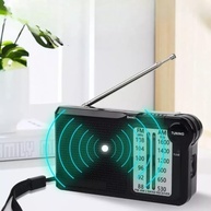 Rádio Portátil AM/FM AL 355 Recarregável: Sua Música Onde Você Quiser! - imagem 3