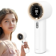Ventilador Portátil LED Mini Turbofan 100 Níveis de Velocidade | 12h Bateria | Silencioso e Potente para Casa, Viagem e Escritório - imagem 2