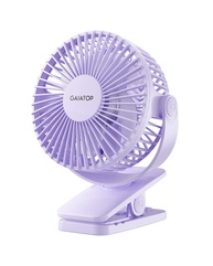 Ventilador Portátil Gaiatop Recarregável 360° Silencioso com 3 Velocidades - Ideal para Mesa, Carrinho e Acampamento - imagem 1