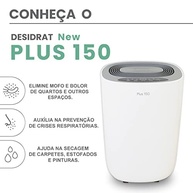 Desumidificador de Ar Antimofo Desidrat New Plus 150 - Painel Digital e Reservatório Portátil - imagem 4
