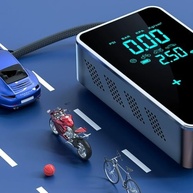 Bomba de Ar Portátil Sem Fio para Carro: Inflador Elétrico Universal e Compacto - imagem 3