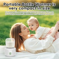 Aquecedor de Mamadeira Maypott Portátil - 3 Minutos Rápido, 4 Temperaturas, Seguro e Recarregável - imagem 3