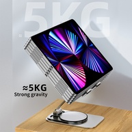 Suporte iPad e Tablet Goojodoq: Metal, 360° e Portátil - imagem 2