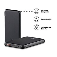 Power Bank 10000mAh Gshield: Carga Rápida e Portátil - imagem 2