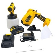 Pistola Pulverizadora de Tinta Elétrica 21V Portátil 125W com 2 Baterias Recarregáveis 1000ml –Pintura Automotiva, Paredes e Madeira - imagem 3