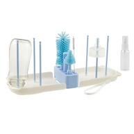 Kit de Limpeza de Mamadeiras Portátil com Escova de Silicone e Dispensador de Sabão - imagem 2