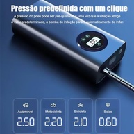 Mini Compressor de Ar Portátil: Bomba de Ar Essencial para Bicicleta, Carro e Mais! - imagem 3