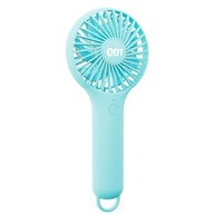 QQT Mini Ventilador Portátil Recarregável com 3 Velocidades - Leve e Potente para Qualquer Lugar - imagem 2