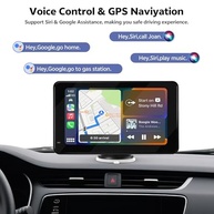 Tela Portátil Carplay Sem Fio JUN-ELECTRON: Seu Carro Mais Inteligente e Conectado! - imagem 4
