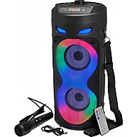 Caixa de Som Bluetooth 480W com Microfone – Potência Portátil - imagem 2