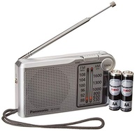 Rádio Portátil Panasonic AM/FM Tamanho Bolso - Prata Elegante (RFP-150D) - imagem 2