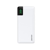 Power Bank Geonav 16.000mAh: Carregador Portátil Universal Branco com 3 Portas USB - imagem 2