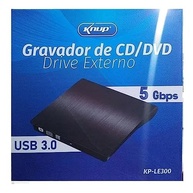 Drive Gravador Leitor Dvd Externo Usb 3.0 Portátil Pc Note - imagem 3