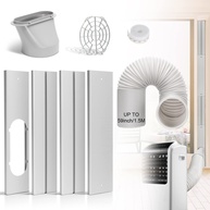 Kit de Vedação para Ar Condicionado Portátil – Mangueira 15cm, Janela Deslizante e Porta Ajustável - imagem 1
