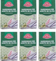 Sardinha Portuguesa em Azeite de Oliva Extravirgem 125g - RAMIREZ - Rico em Ômega 3 - Tampa Abre Fácil - 6Un. - imagem 2