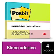 Post-it 653 Neon 4 Cores: Organize com Estilo e Produtividade - imagem 1