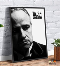 Quadro Pôster Filme O Poderoso Chefão 1 M4 60x90cm - Decoração Premium para Sala, Escritório e Quarto - imagem 3