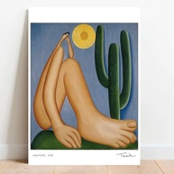 Pôster Tarsila do Amaral Abaporu A3 - Arte Brasileira Licenciada em Tecido - imagem 3