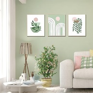 Pôsteres de Arte Verde Sálvia para Decoração de Quarto - Coleção Moderna com Estilo Matisse e Abstrato - imagem 5