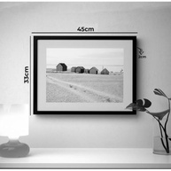 Kit com 1 Moldura A3 30x42cm em Acetato – Ideal para Diplomas, Fotos e Posters (Branco) - imagem 3