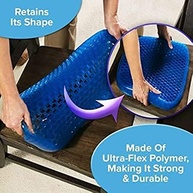 Almofada Ortopédica de Gel com Capa Removível - Conforto e Postura em Qualquer Lugar - imagem 4