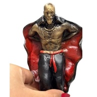 Escultura Exu Marabô Postura de Reverência 14 cm em Resina - Detalhes Intrincados e Energia Espiritual - imagem 4