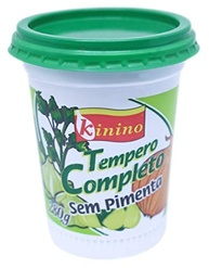 TEMPERO COMPLETO SEM PIMENTA POTE KININO 280G - imagem 2