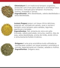 Kit 10 Temperos Condimentos no Pote - Sabor D Mais - imagem 2