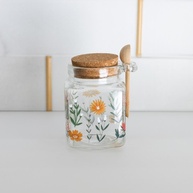 Pote de Vidro Lyor Flora: Organize com Elegância! - imagem 1