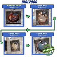 Biol2000 Remove Gorduras e Limpa Fossa Séptica, Caixa de Gordura e Ralos - Pote 500g - imagem 3