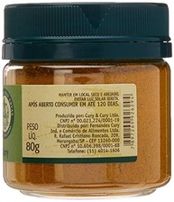 Companhia das Ervas Curry Companhia Das Ervas 80G Pote Pet - imagem 3
