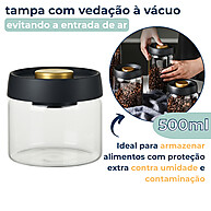 Pote Hermético 500ml: Frescor e Organização! - imagem 1