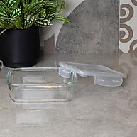 Pote Hermético Lyor 1L – Vidro com Tampa Prática - imagem 1