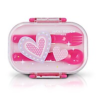 Pote Lanche Infantil 2 Andares 400ml – Jacki Design - imagem 1