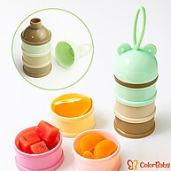Pote Leite em Pó: 3 Camadas, Portátil - ColorBaby - imagem 1